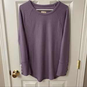 Chaser XL waffle shirt